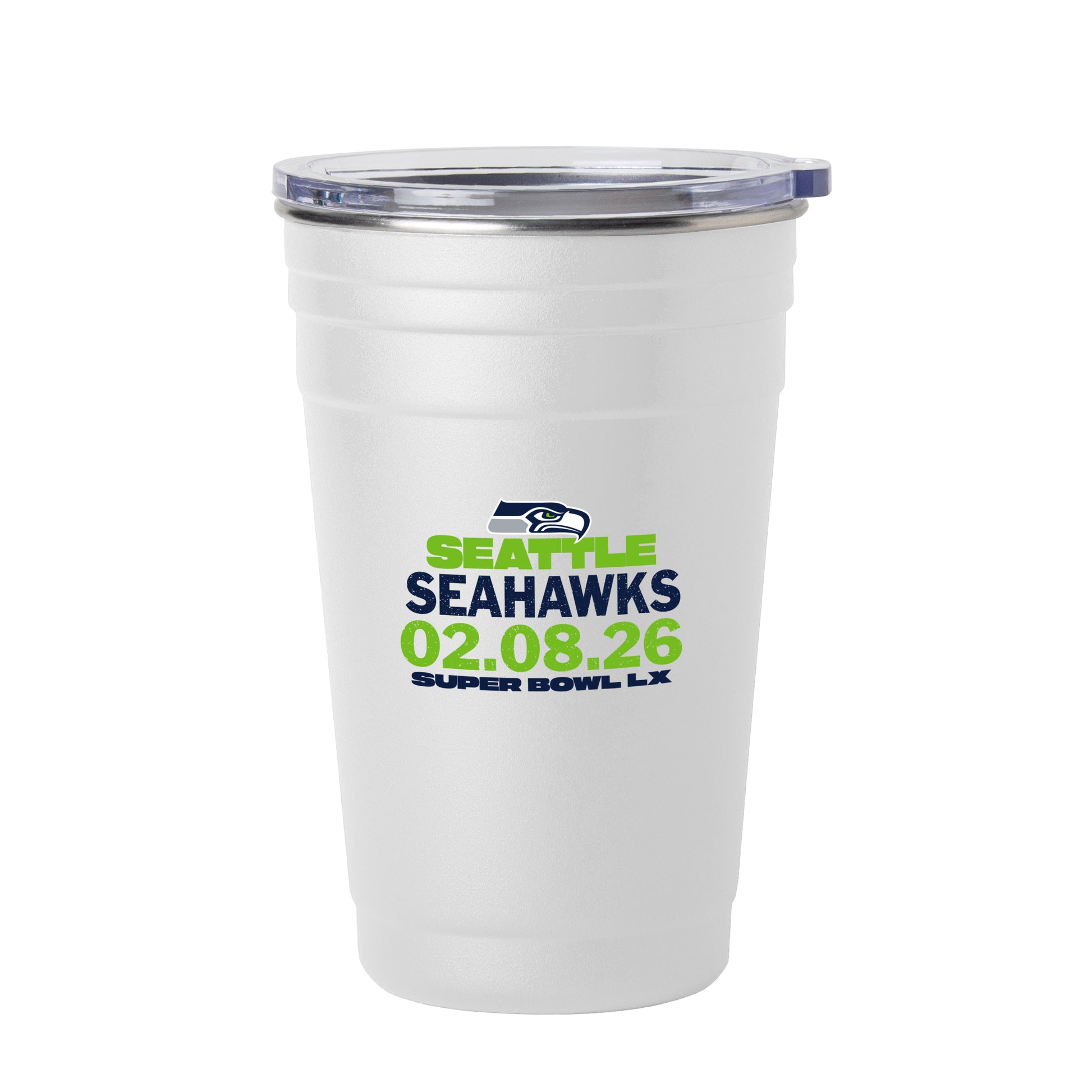 Seattle Seahawks 2026 Super Bowl Bound 22oz Stainless Cup