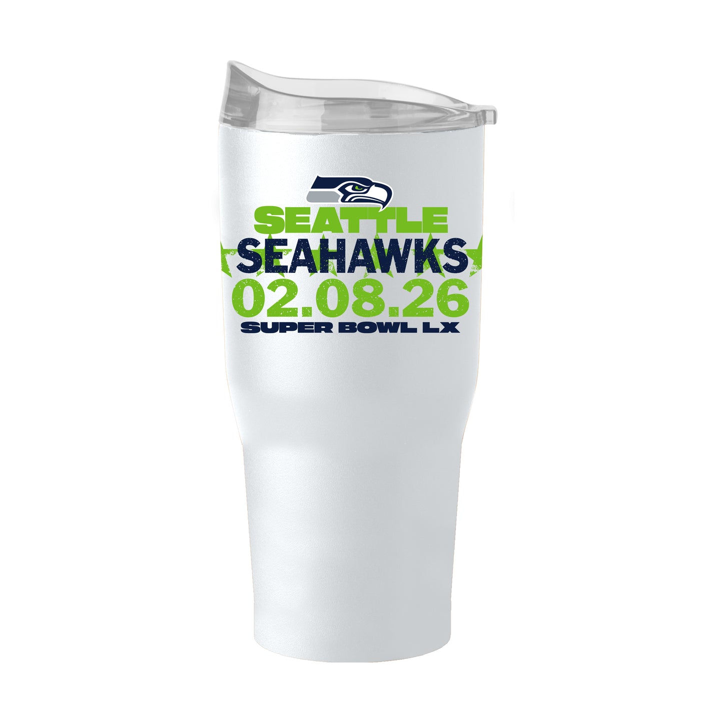 Seattle Seahawks 2026 Super Bowl Bound 30oz PC Tumbler