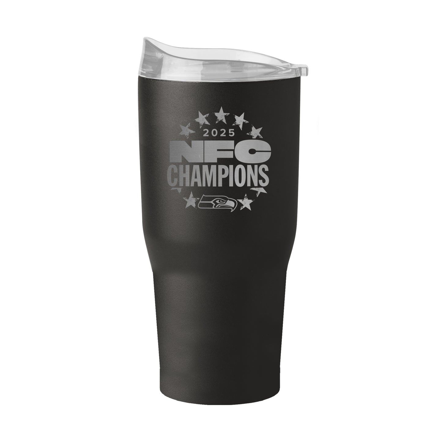 Seattle Seahawks 2026 NFC Champions 30oz Etch PC Tumbler