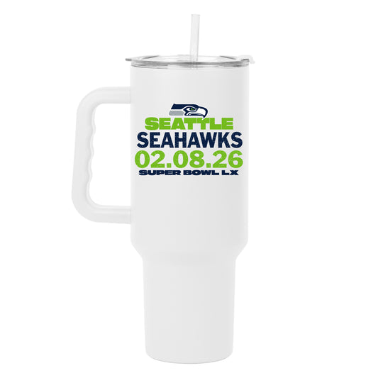 Seattle Seahawks 2026 Super Bowl Bound 40oz PC Tumbler