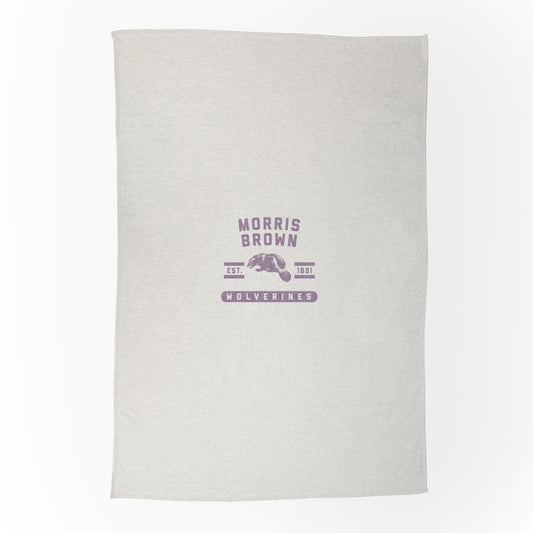 Morris Brown College Sublimated Sweatshirt Blanket