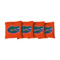 Florida Gators Orange Corn Filled Cornhole Bags set of 4.