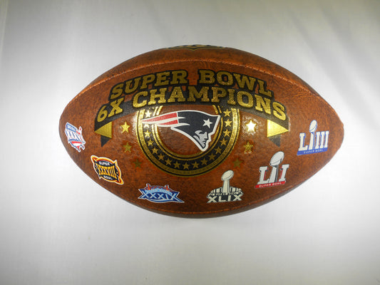 NFL New England Patriots 9" Commemorative Champs Football