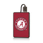 Bluetooth speaker with Alabama Crimson Tide logo on a red background, isolated on white.