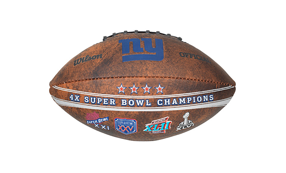 NFL New York Giants 9" Commemorative Champs Football