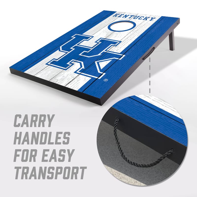 NCAA Kentucky Wildcats 2' x 3' MDF Cornhole Set