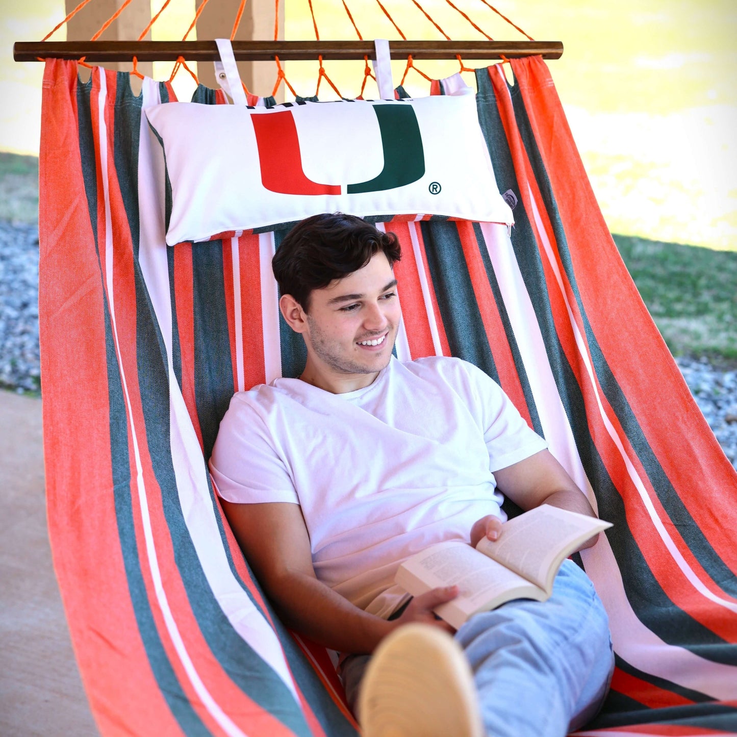 Miami Hurricanes Logo Hammock