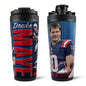 Official Drake Maye New England Patriots 4D 26oz Ice Shaker