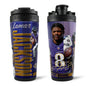Official Lamar Jackson Baltimore Ravens 4D 26oz Ice Shaker