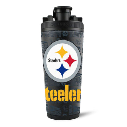 Officially Licensed Pittsburgh Steelers 26oz Ice Shaker
