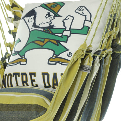 Notre Dame Fighting Mascot Irish Pillow Cover