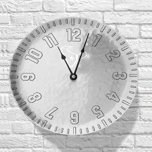 NFL Houston Texans 9" Wall Clock