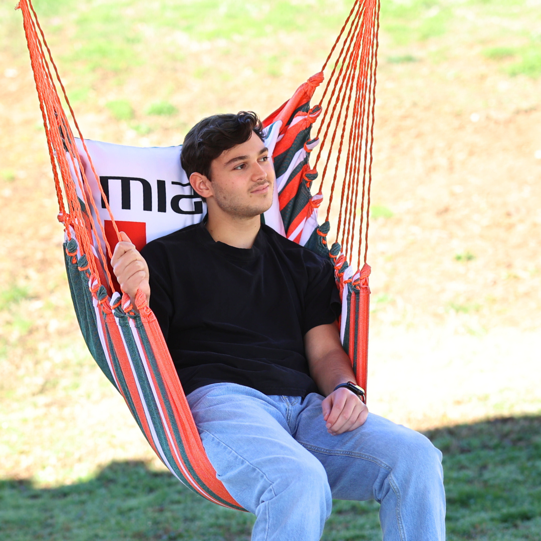 Miami Hurricanes Logo Hammock Chair