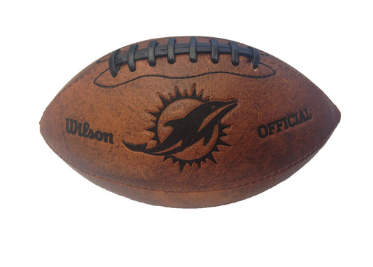 NFL Miami Dolphins 9" Vintage Mini Football