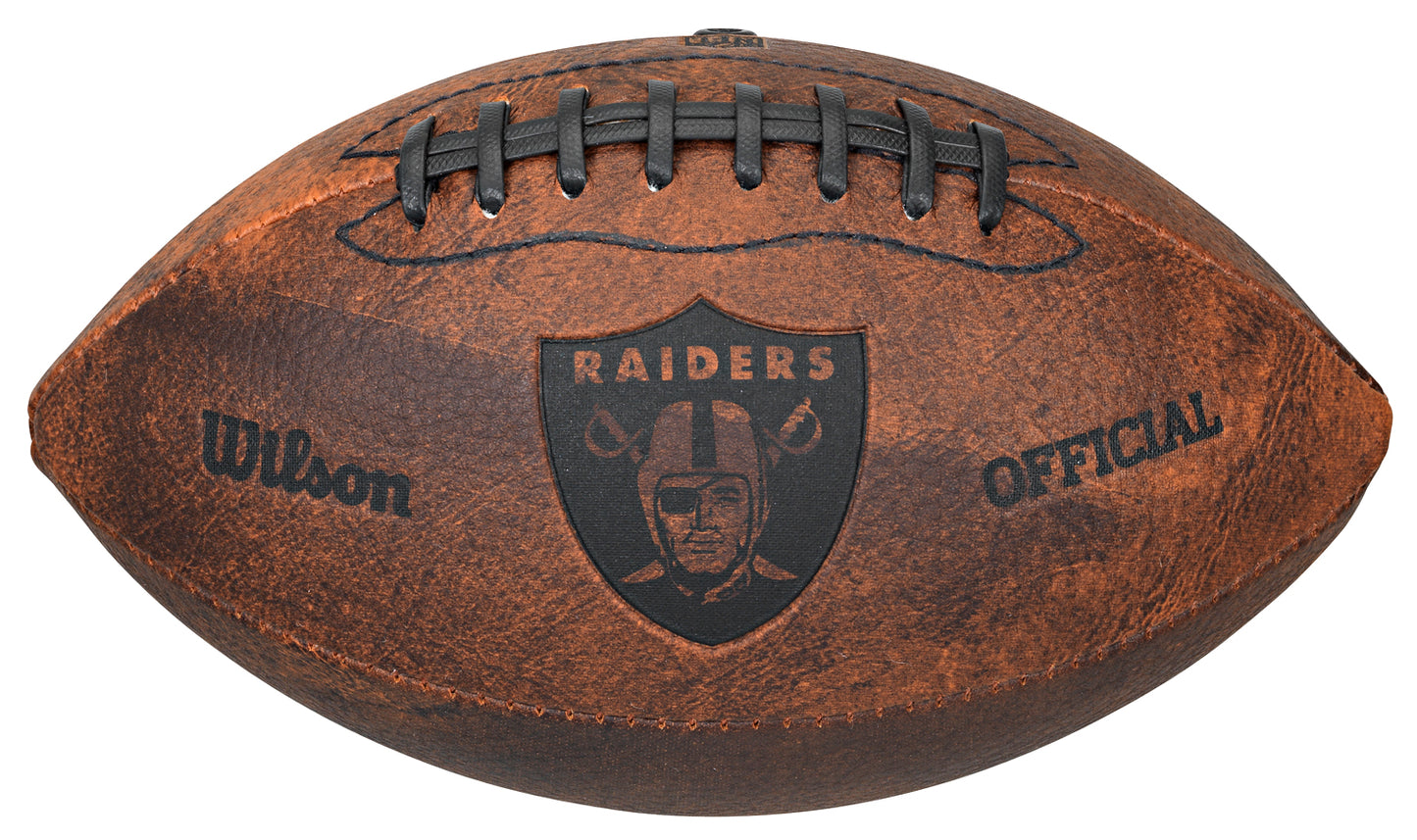 NFL Las Vegas Raiders 9" Vintage Mini Football