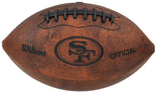 NFL San Francisco 49ers 9" Vintage Mini Football