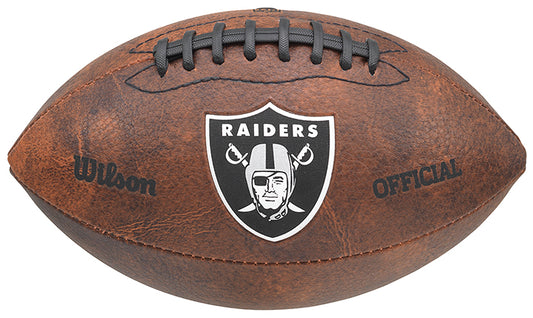 NFL Las Vegas Raiders 9" Color Logo Mini Football