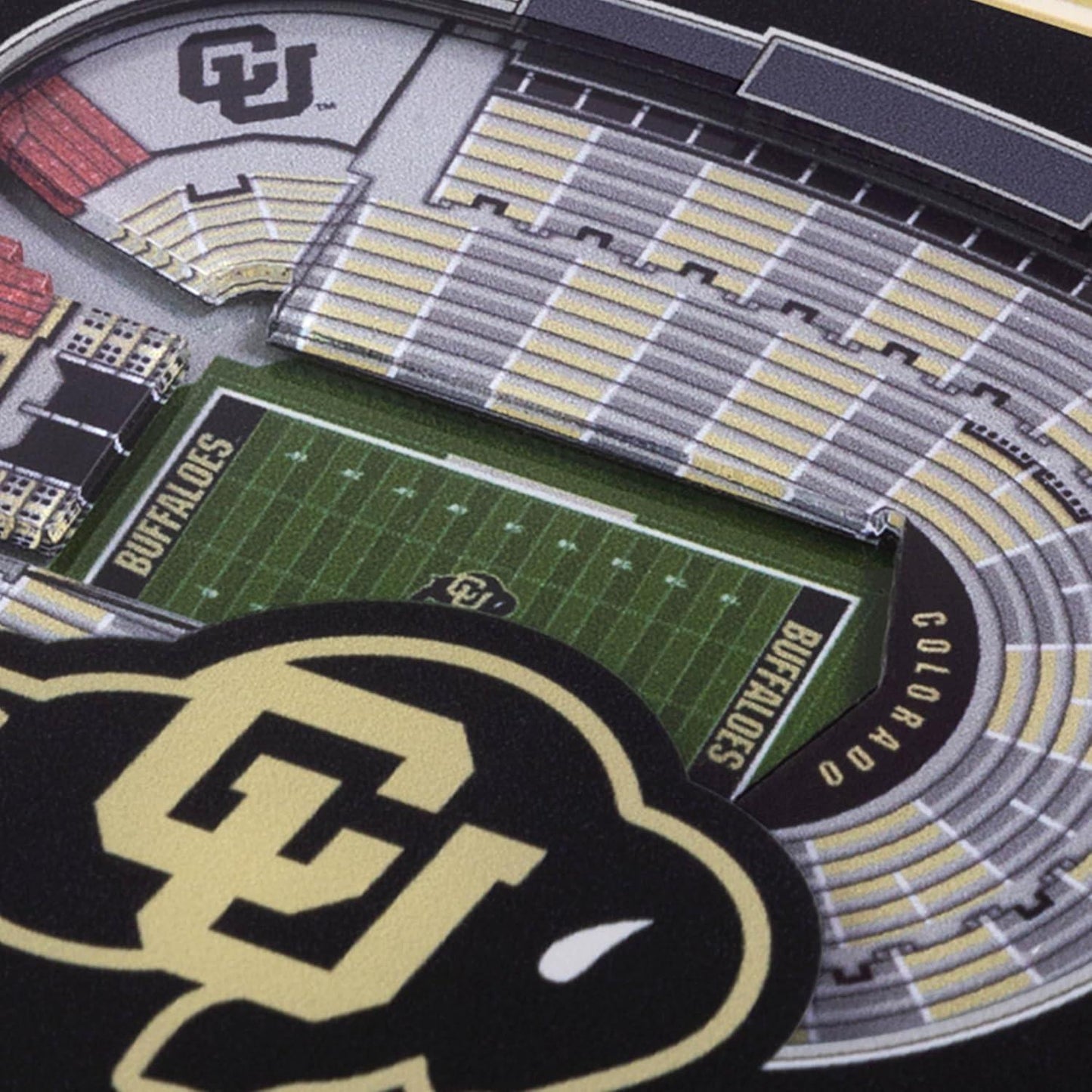 NCAA Colorado Buffaloes StadiumView Cribbage