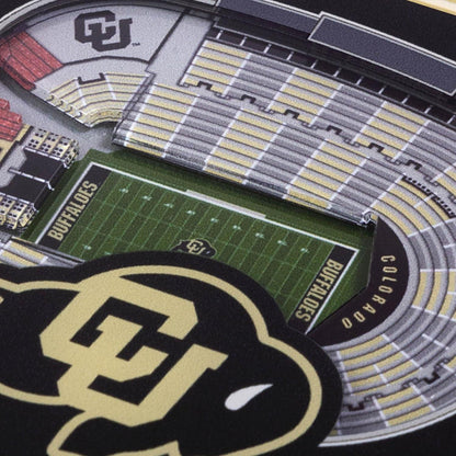 NCAA Colorado Buffaloes StadiumView Cribbage