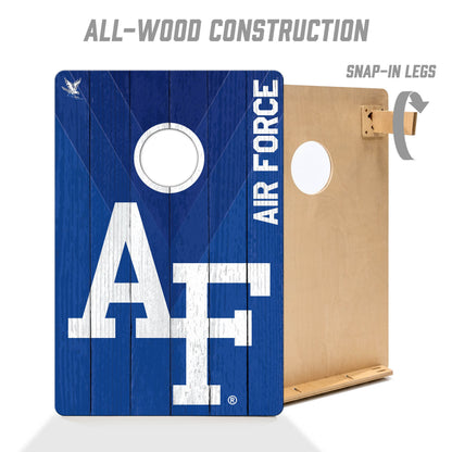 NCAA Air Force Academy 2' X 3' All-Wood Cornhole Set - Alt 2