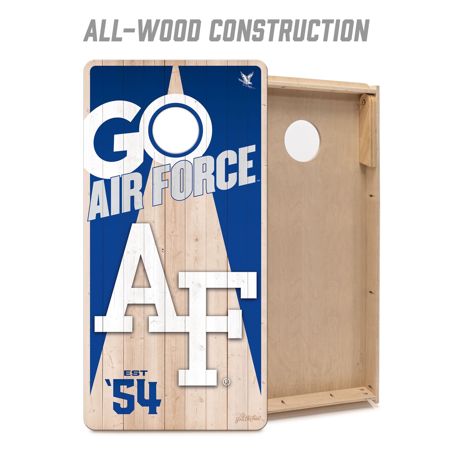 NCAA Air Force Academy 2' x 4' Slogan Series Cornhole