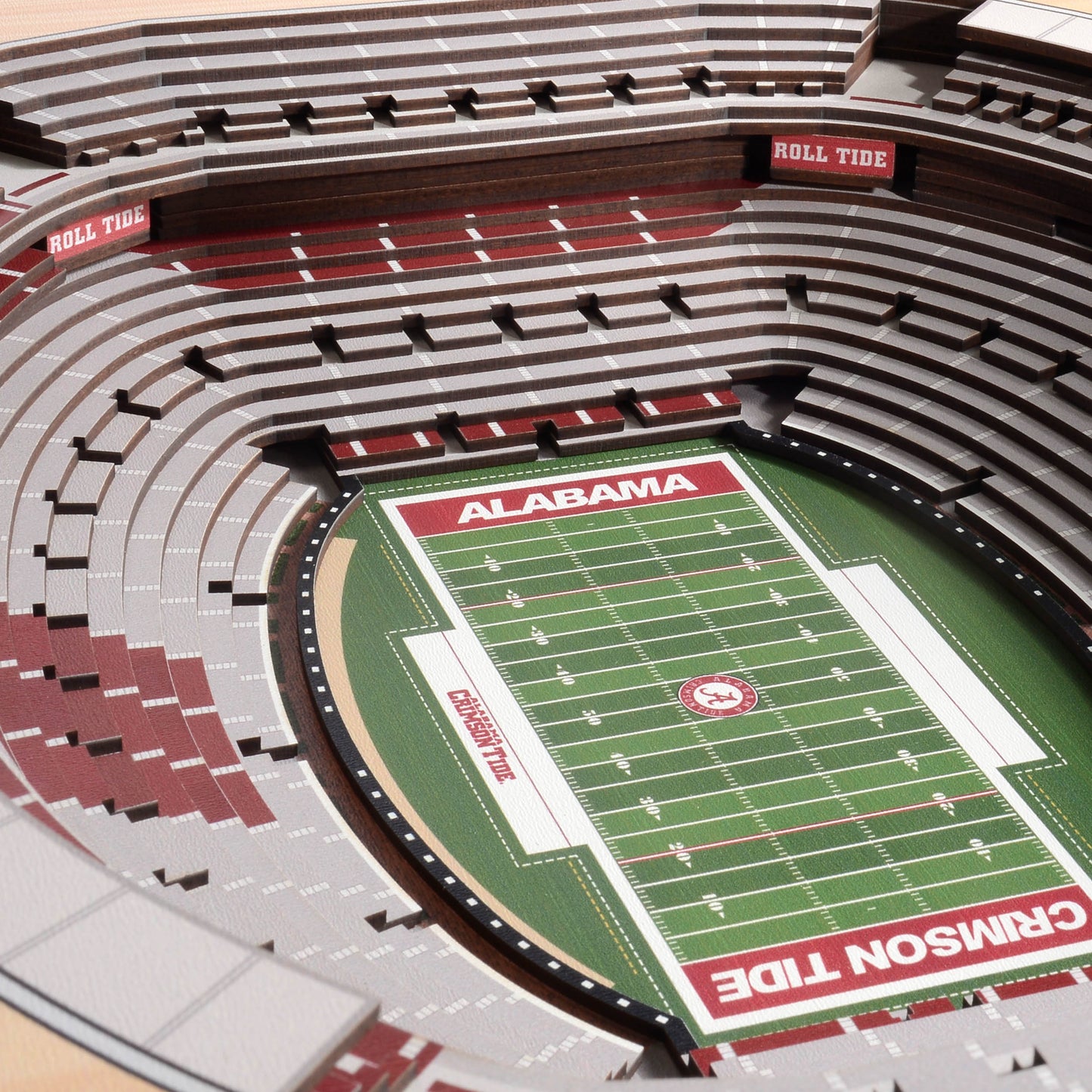 NCAA Alabama Crimson Tide 25-Layer StadiumView Wallart