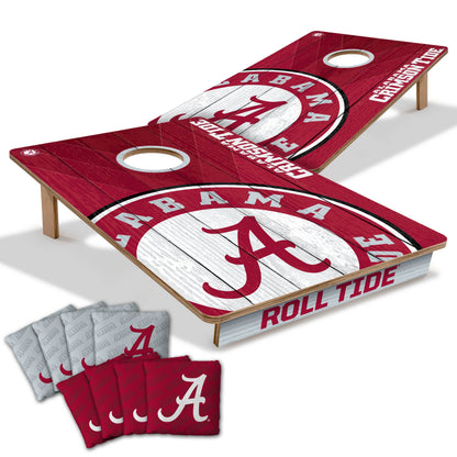 NCAA Alabama Crimson Tide 2' X 3' All-Wood Cornhole Set-main