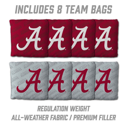 NCAA Alabama Crimson Tide 2' x 4' All-Wood Cornhole Set