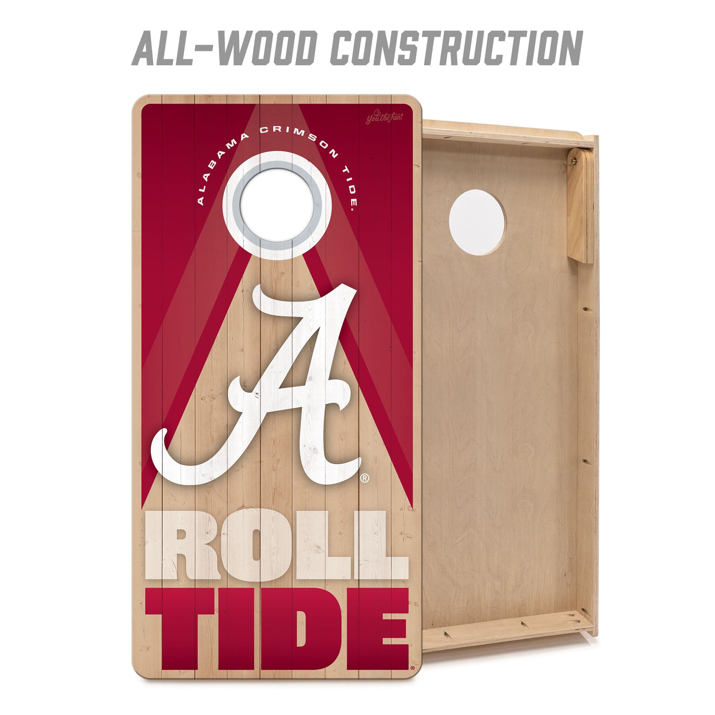 NCAA Alabama Crimson Tide 2' x 4' Slogan Series Cornhole