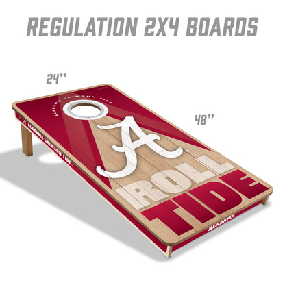 NCAA Alabama Crimson Tide 2' x 4' Slogan Series Cornhole
