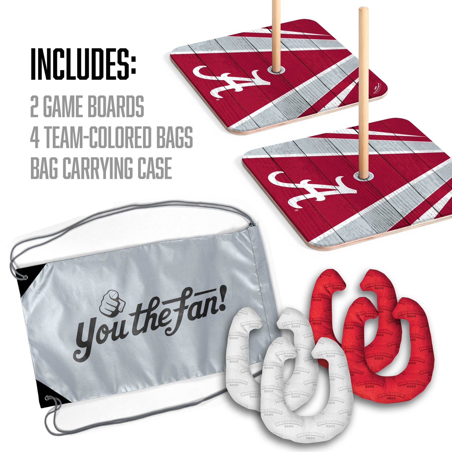 NCAA Alabama Crimson Tide Horseshoe Bag Game