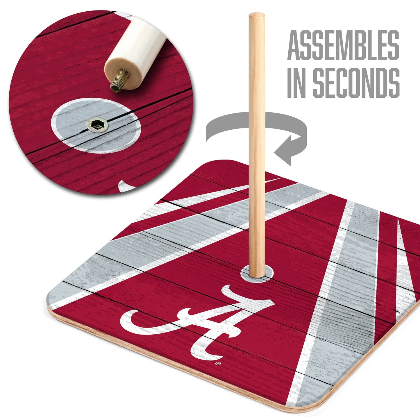 NCAA Alabama Crimson Tide Horseshoe Bag Game