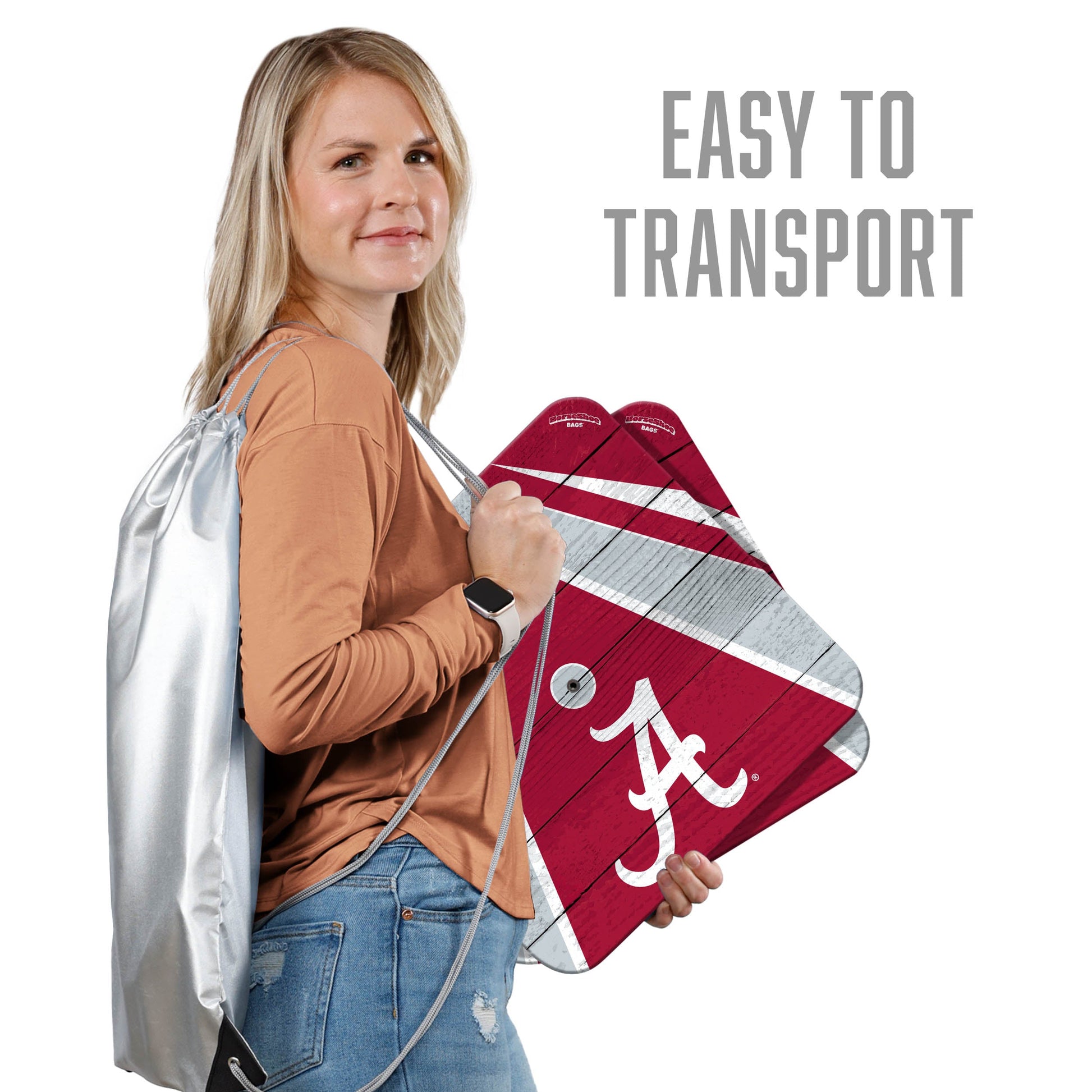 NCAA Alabama Crimson Tide Horseshoe Bag Game