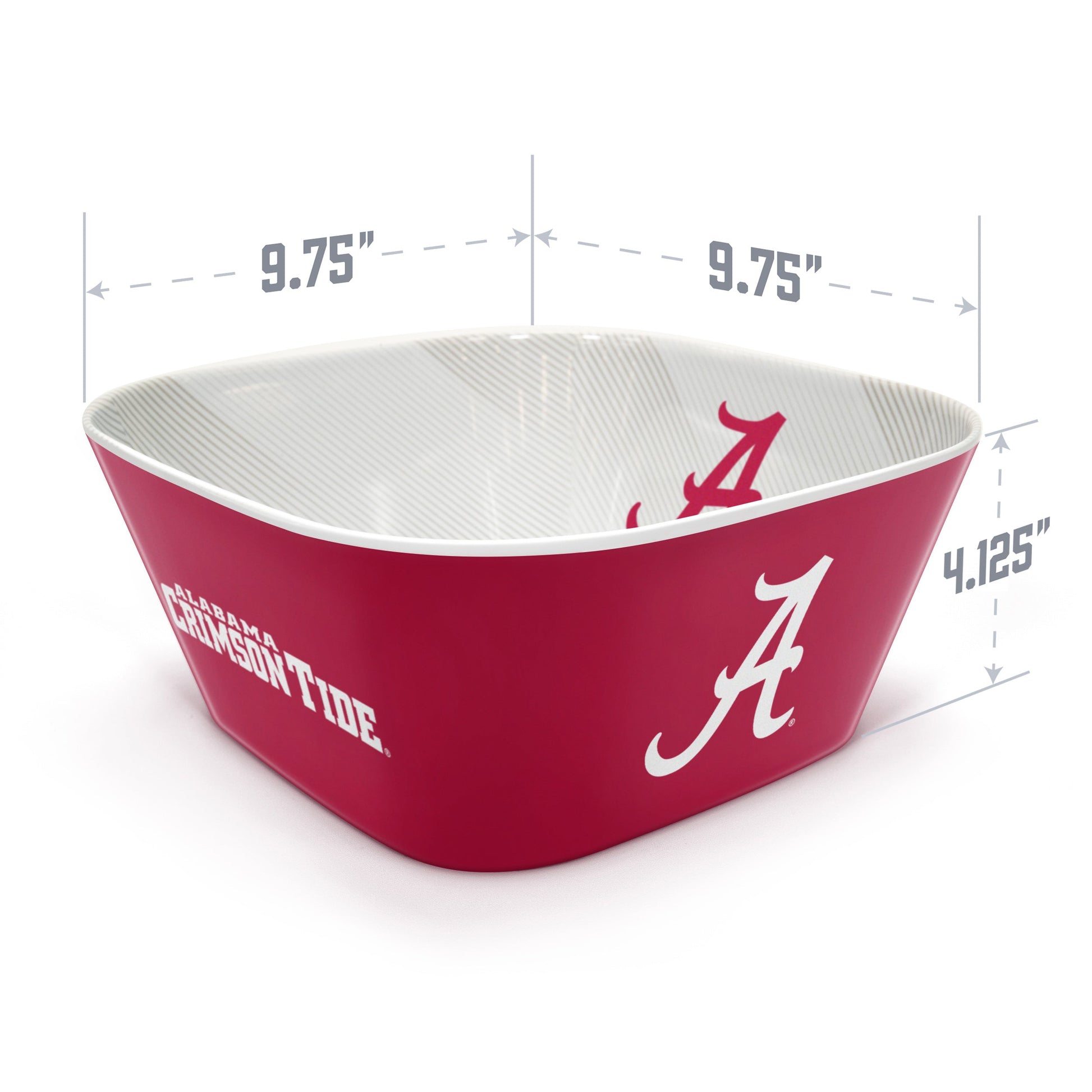Alabama Crimson Tide Large Party Bowl Alt 3