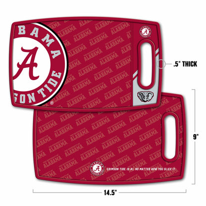 Alabama Crimson Tide Logo Series Cutting Board Alt 1