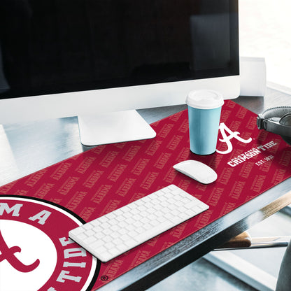 Alabama Crimson Tide Logo Series Desk Pad Alt 2