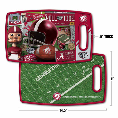 Alabama Crimson Tide Retro Series Cutting Board Alt 1