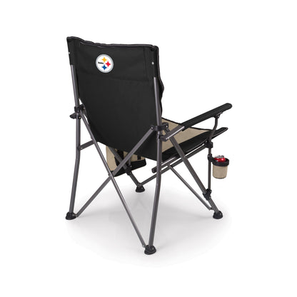 Pittsburgh Steelers Logo - Big Bear XXL Camping Chair with Cooler