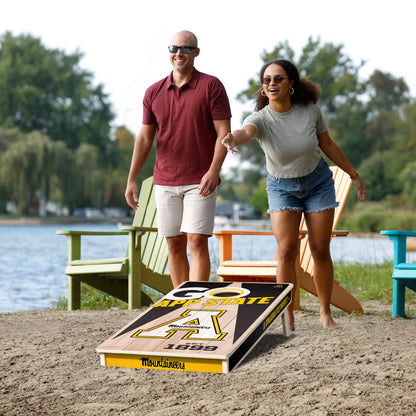NCAA Appalachian State Mountaineers 2' x 4' Slogan Series Cornhole