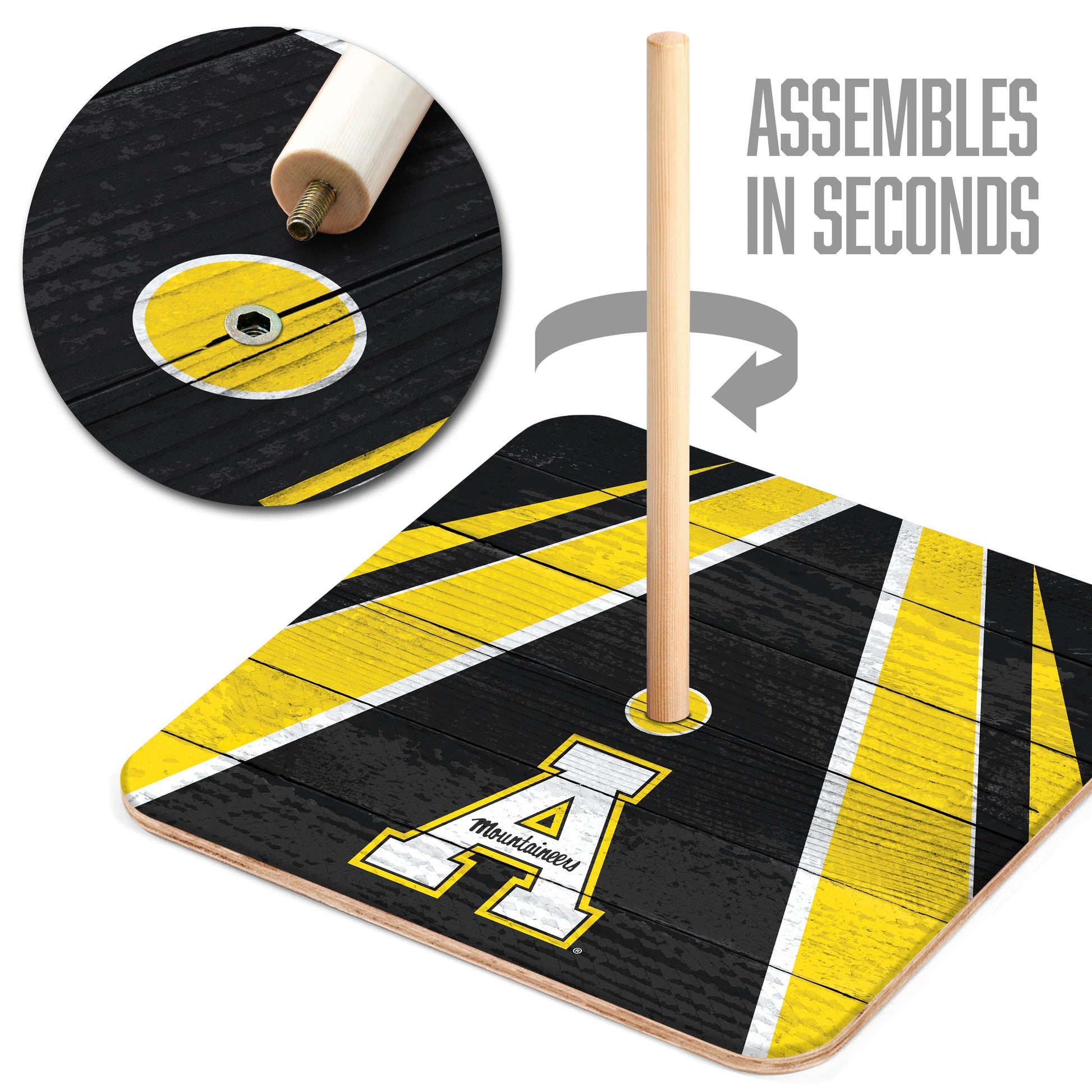 NCAA Appalachian State Mountaineers Horseshoe Bag Game