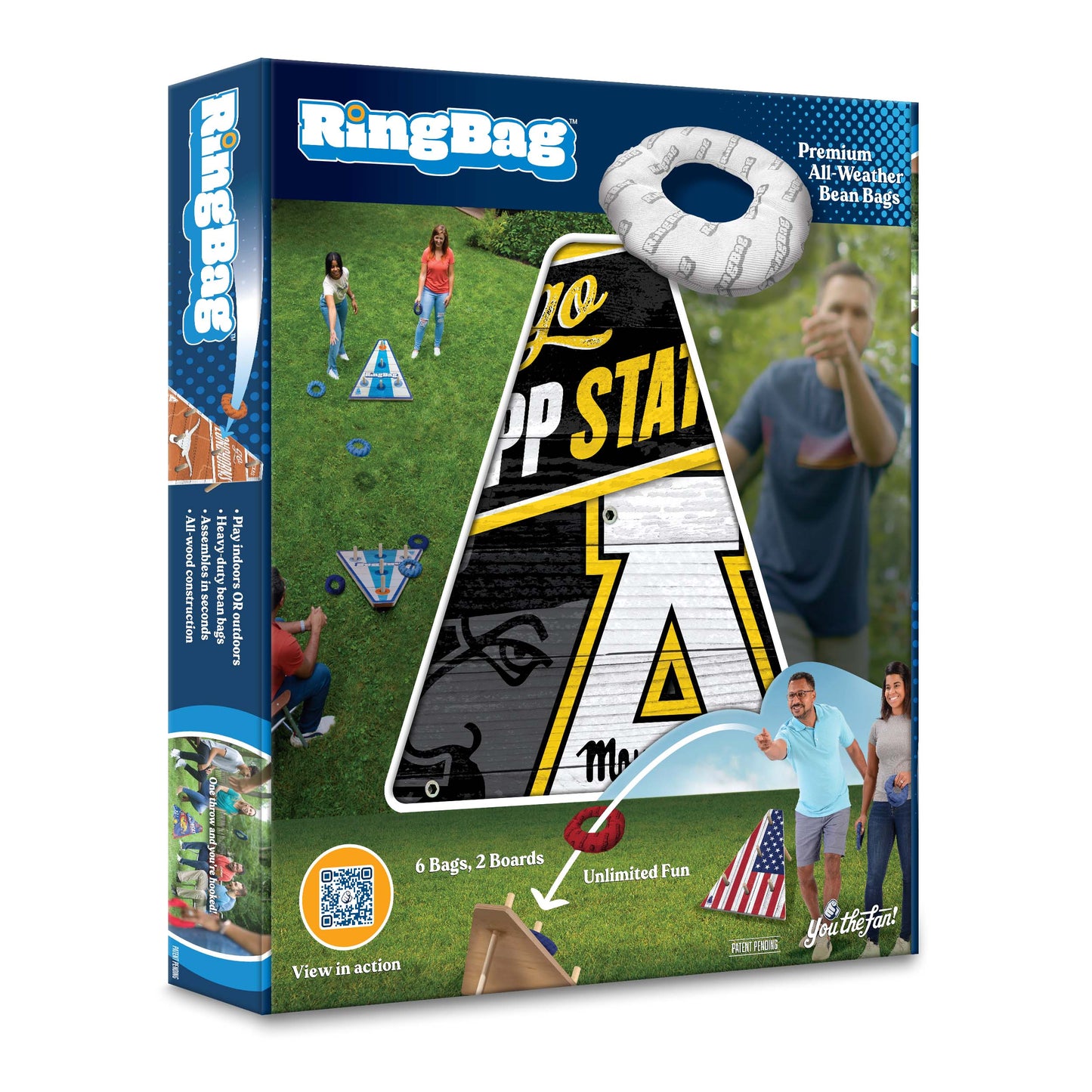 NCAA Appalachian State Mountaineers Ringbag Outdoor Game