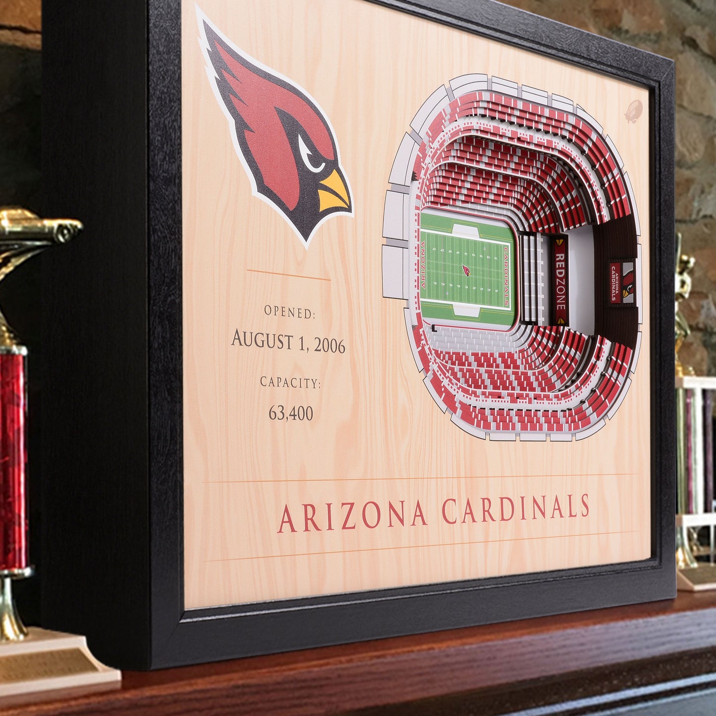 NFL Arizona Cardinals 25-Layer StadiumView Wallart