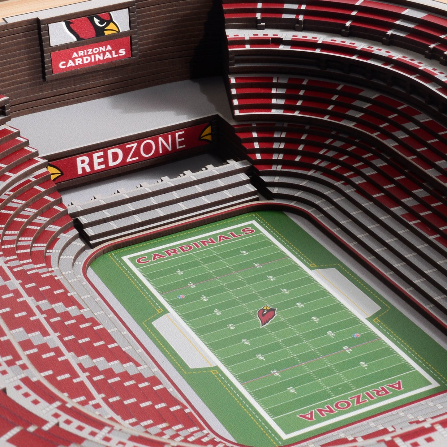 NFL Arizona Cardinals 25-Layer StadiumView Wallart