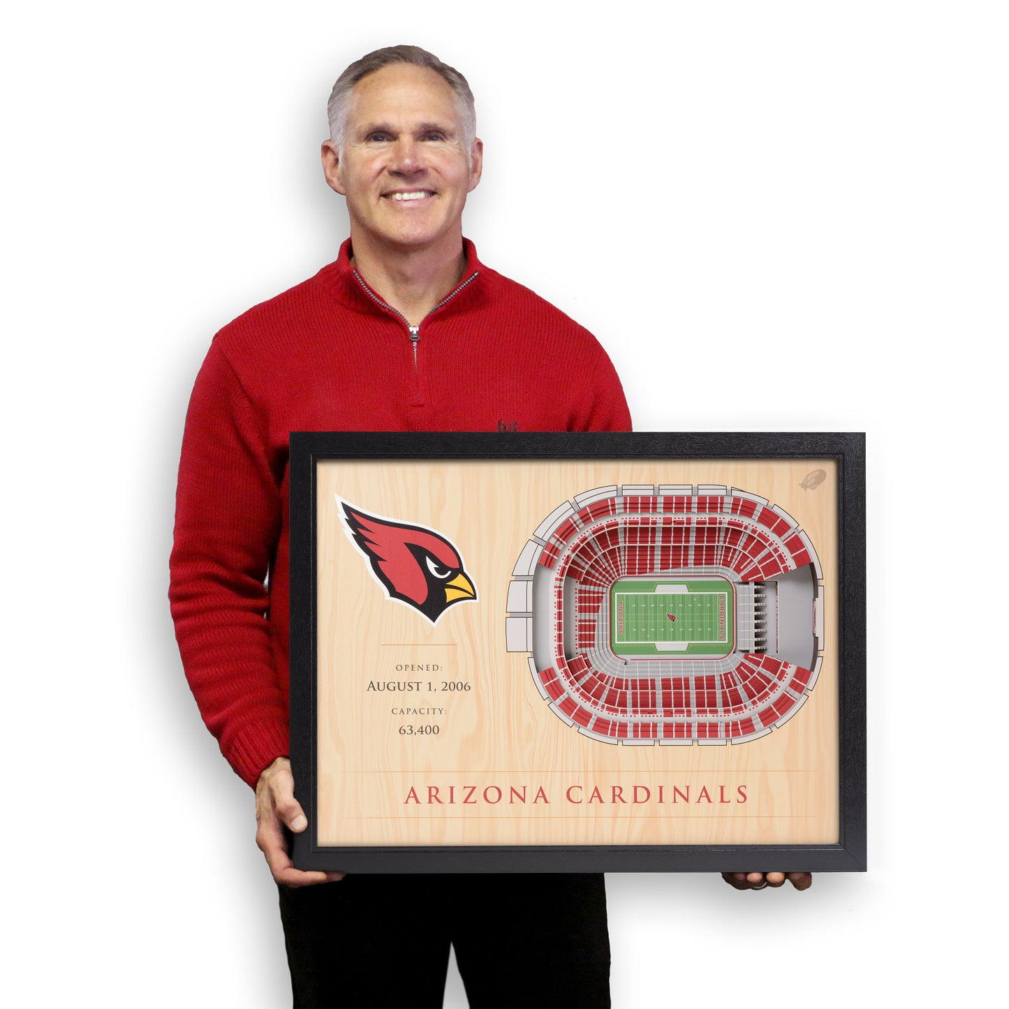 NFL Arizona Cardinals 25-Layer StadiumView Wallart