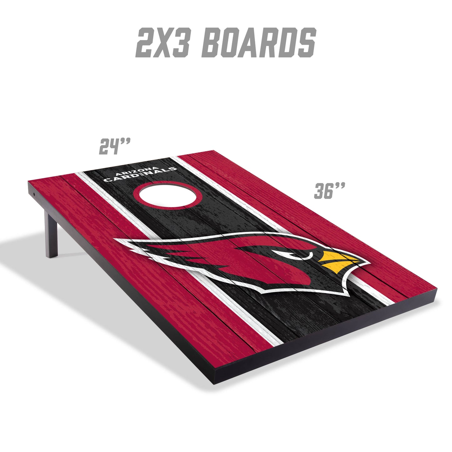 NFL Arizona Cardinals 2' x 3' MDF Cornhole Set