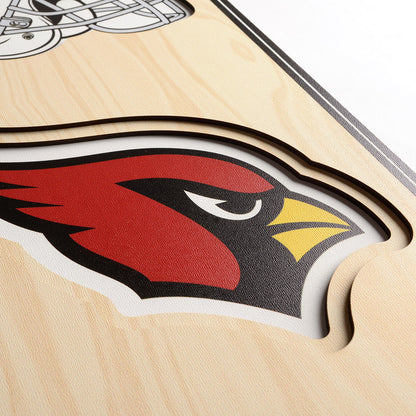 NFL Arizona Cardinals 3D Stadium Banner 8' X 32'