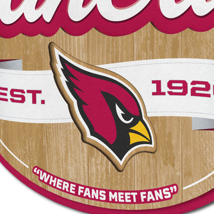 Arizona Cardinals Fan Cave Wall Art Alt 3