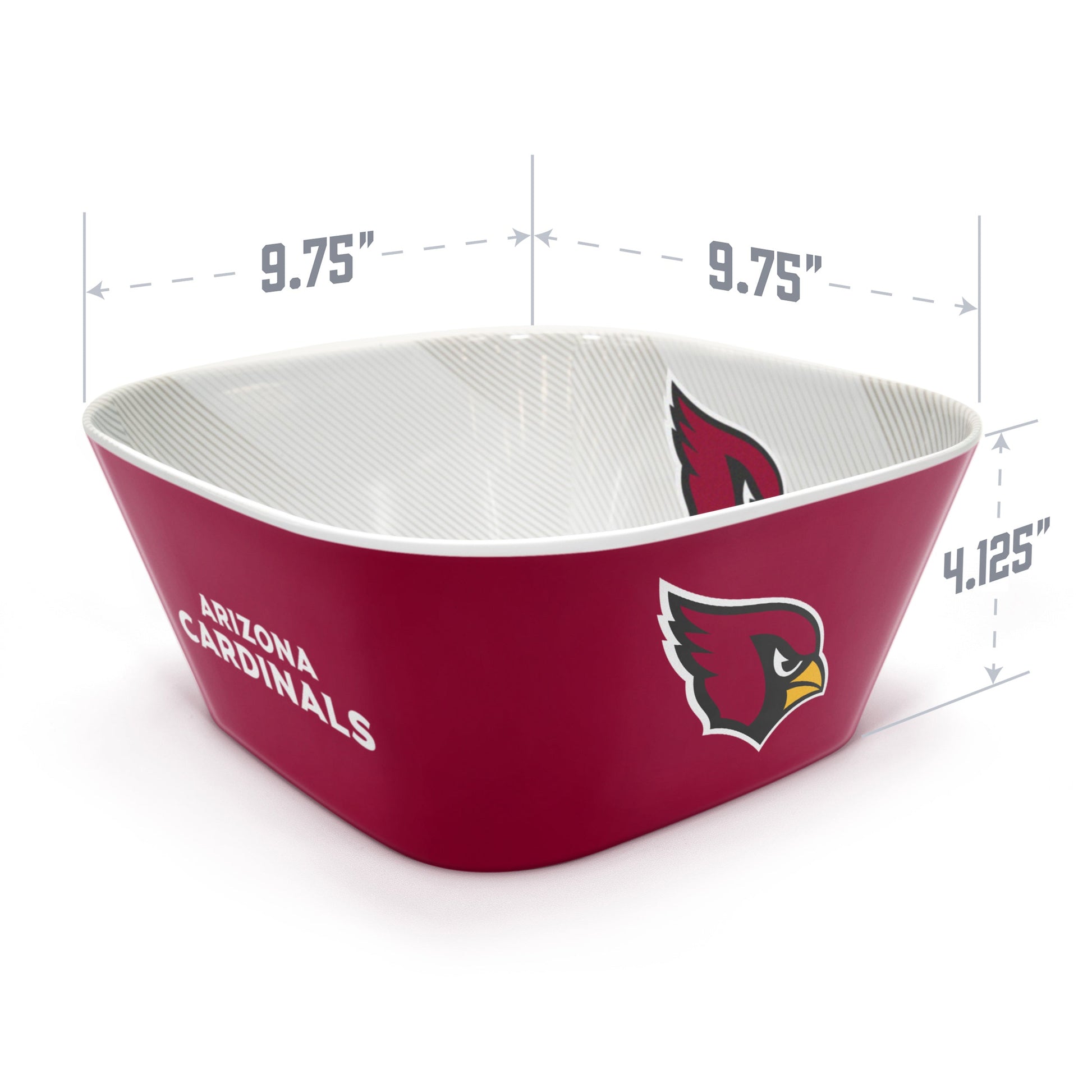 Arizona Cardinals Large Party Bowl Alt 3