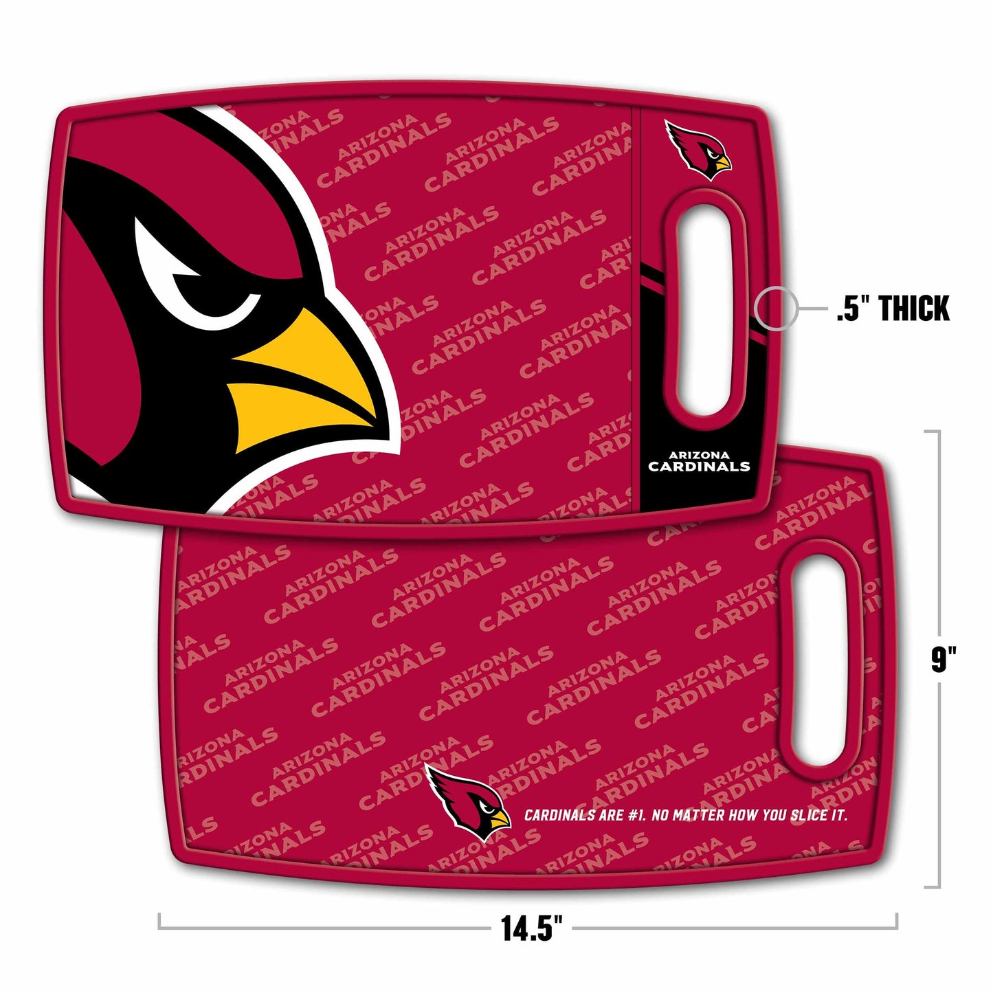 Arizona Cardinals Logo Series Cutting Board Alt 1