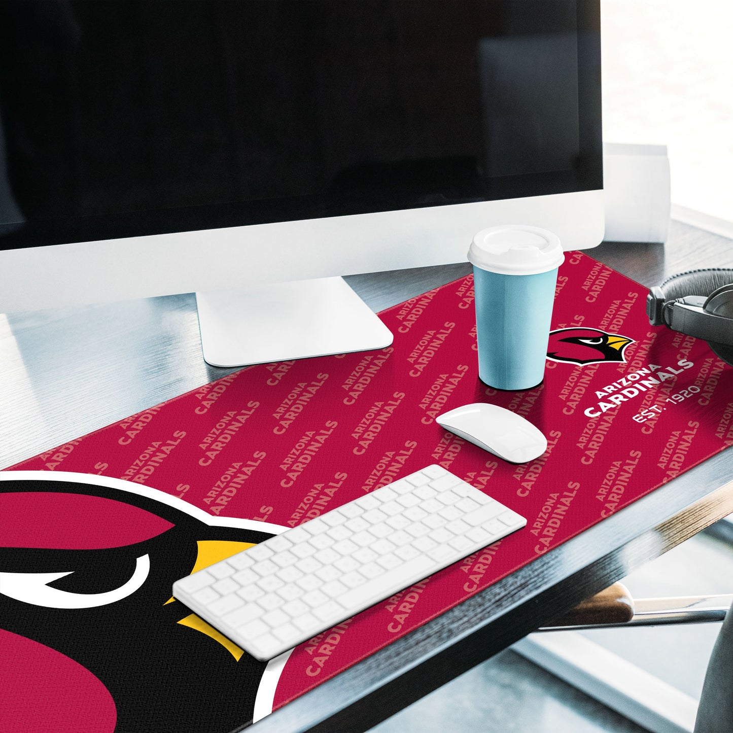 Arizona Cardinals Logo Series Desk Pad Alt 2